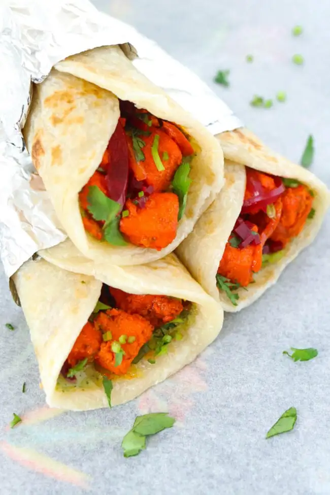 Best Paneer Tikka Kathi Roll in Edmonton, AB